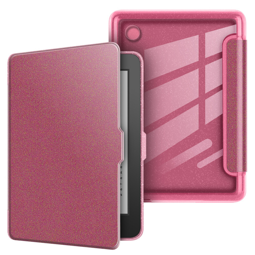Glittering Acrylic Case For Clara 2 E 6In E Reader Soft Tpu Shockproof Cover Rose Red 7695001083447