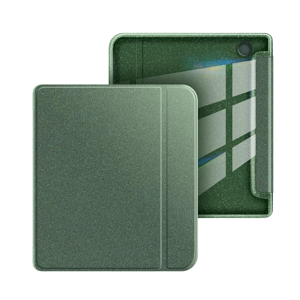 Soft Tpu Frame Case For 7Inch E Reader Glitter Finish And Auto Wake Function Dark Green 7695001083553