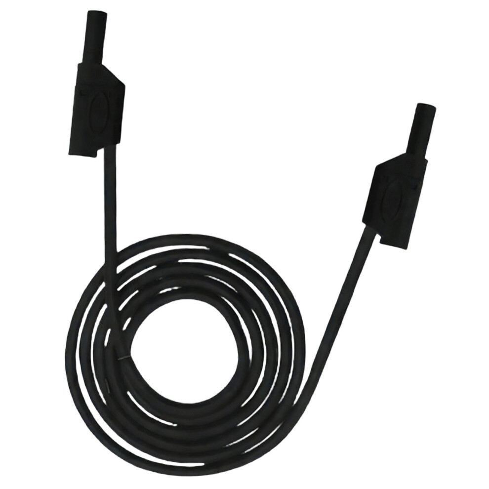 Reliabled 4Mm Banana Plug With Superior Copper Conductivity For Clear Sound Black 7695001138819