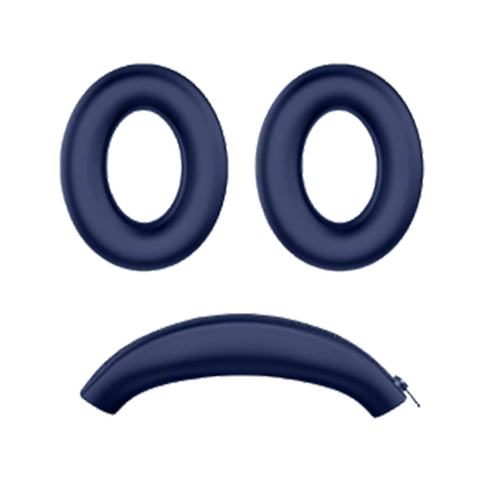 Headbeam Pad For King Professional Headphone Noise Isolating Silicone Earpads Navy Blue 7695001121811