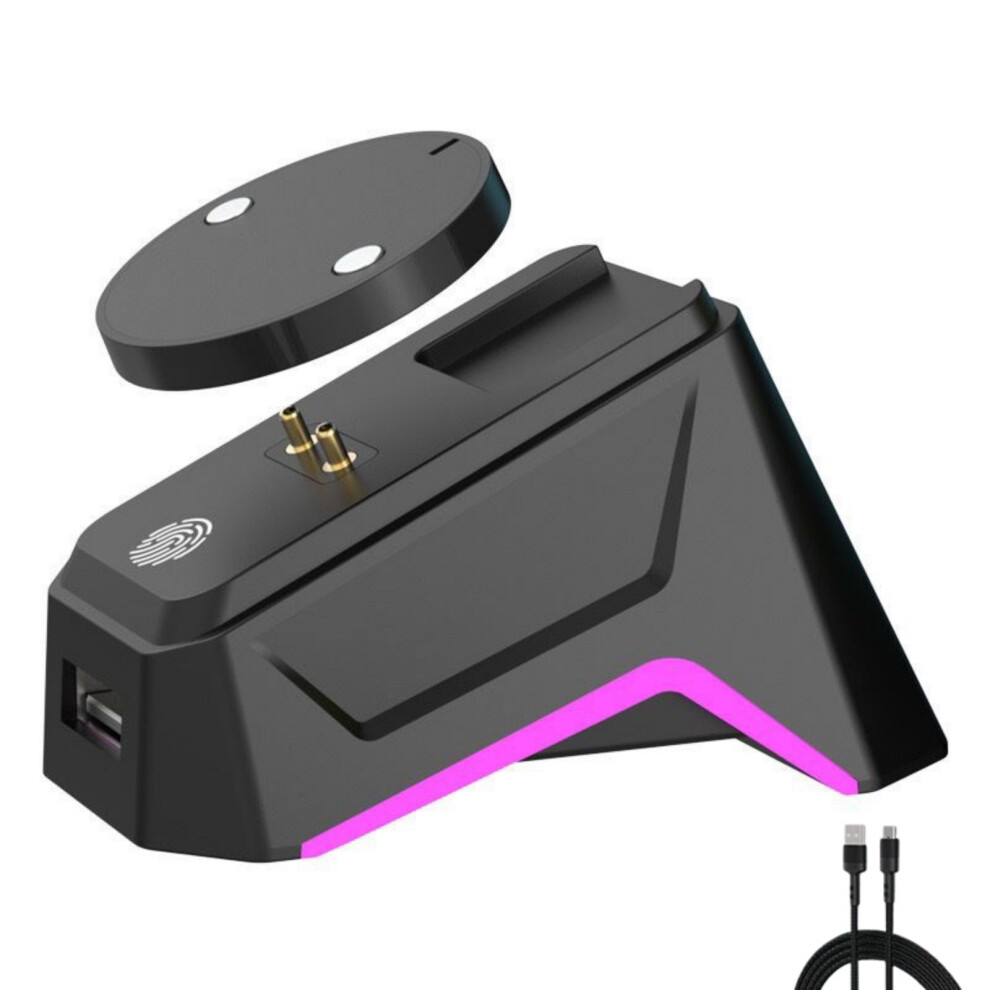 Mouse Charging Station Featuring Intelligent Illuminating For G502 X Gprox Superlig Black 7695001084543