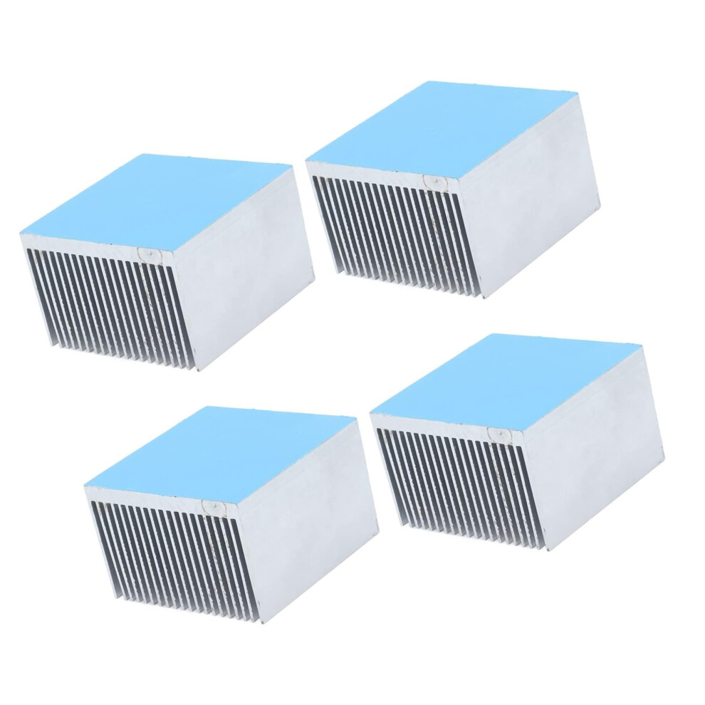 4Pcs Aluminum Heatsink Heat Management For Electronics Cpu Module Led Light 7695001095396