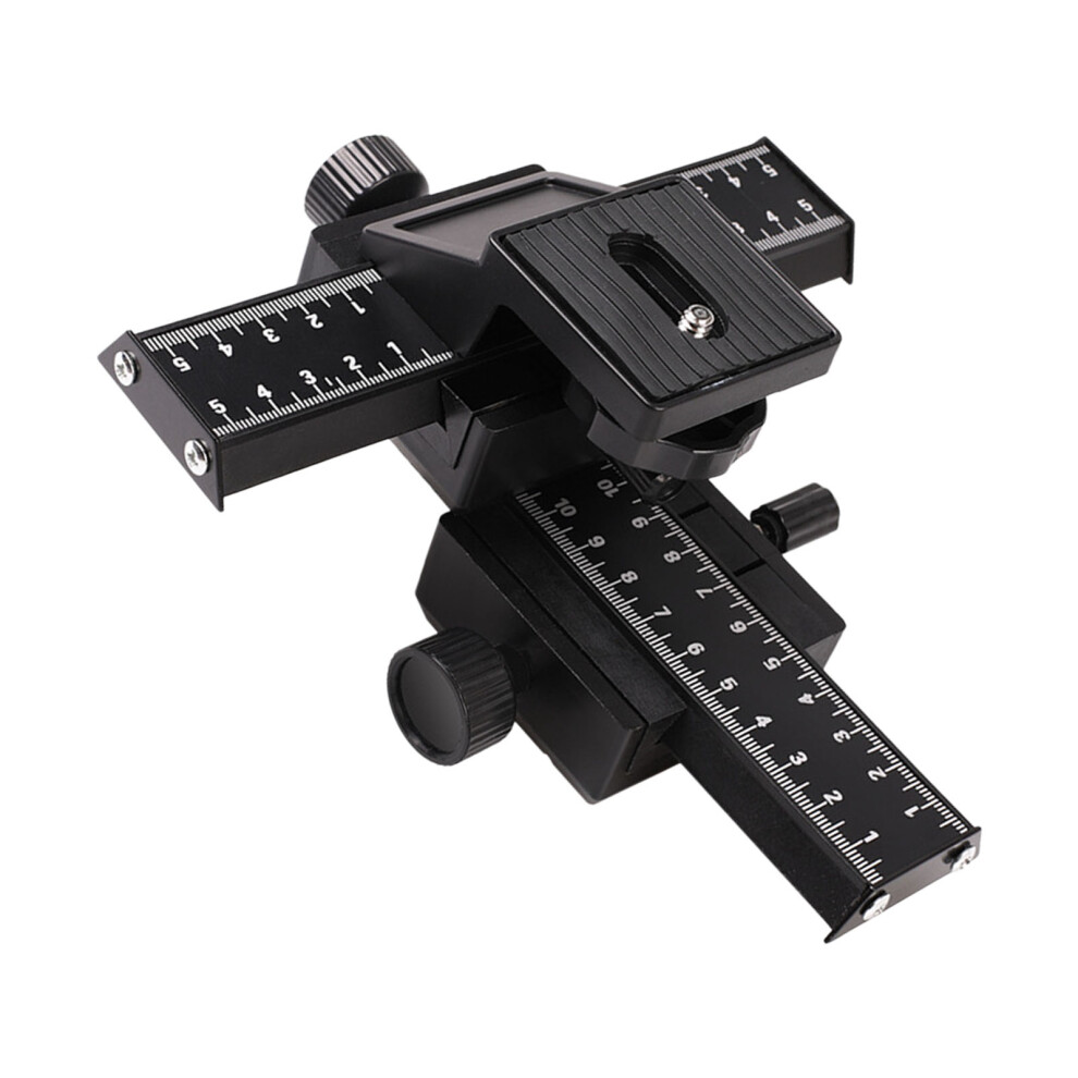 Aluminum Dslr Photography Macro Focusing Four Way Stand With Two Way Adjustment 7695001061100