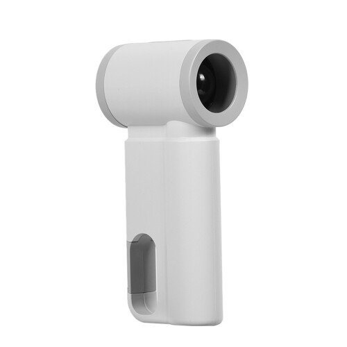 Mini Size USB Operated Cooling Fan Numbered Battery Indicator Easy To Carry White