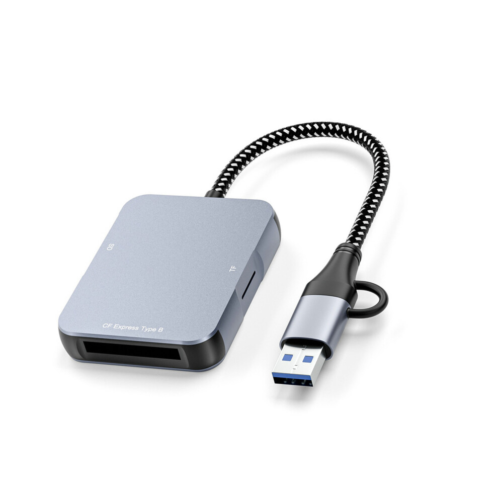 Efficient 10Gbps Fast Transfer Cfe Type B Tf Card Reader For Large File Transfer 7695001095440