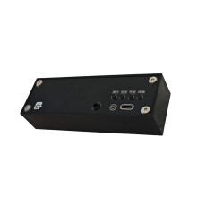 LED Music Spectrum Voice Control Pickup Rhythm Analyzation Sound Light Meter black
