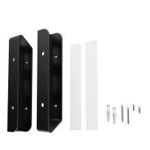 Easy to Installs ABS Notebook Wall Stand for Wall or Under Desk Placement