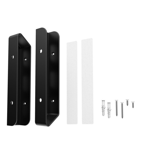 Easy to Installs ABS Notebook Wall Stand for Wall or Under Desk Placement