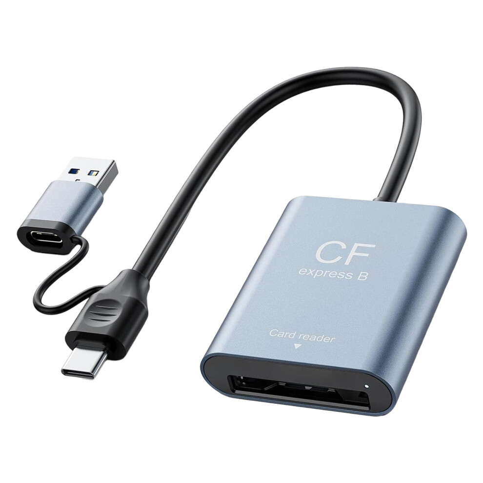 Portable Cfe Type B Sd3.0 Card Reader Supports 10Gbps Transfer Speed Cfeb 7695001060943