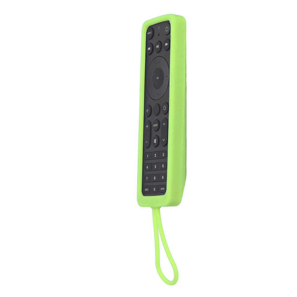 Stylish Silicone Sleeve Skin For Ask-Sti6220 Remote Waterproof Scratch Fluorescent Green 7695001129688