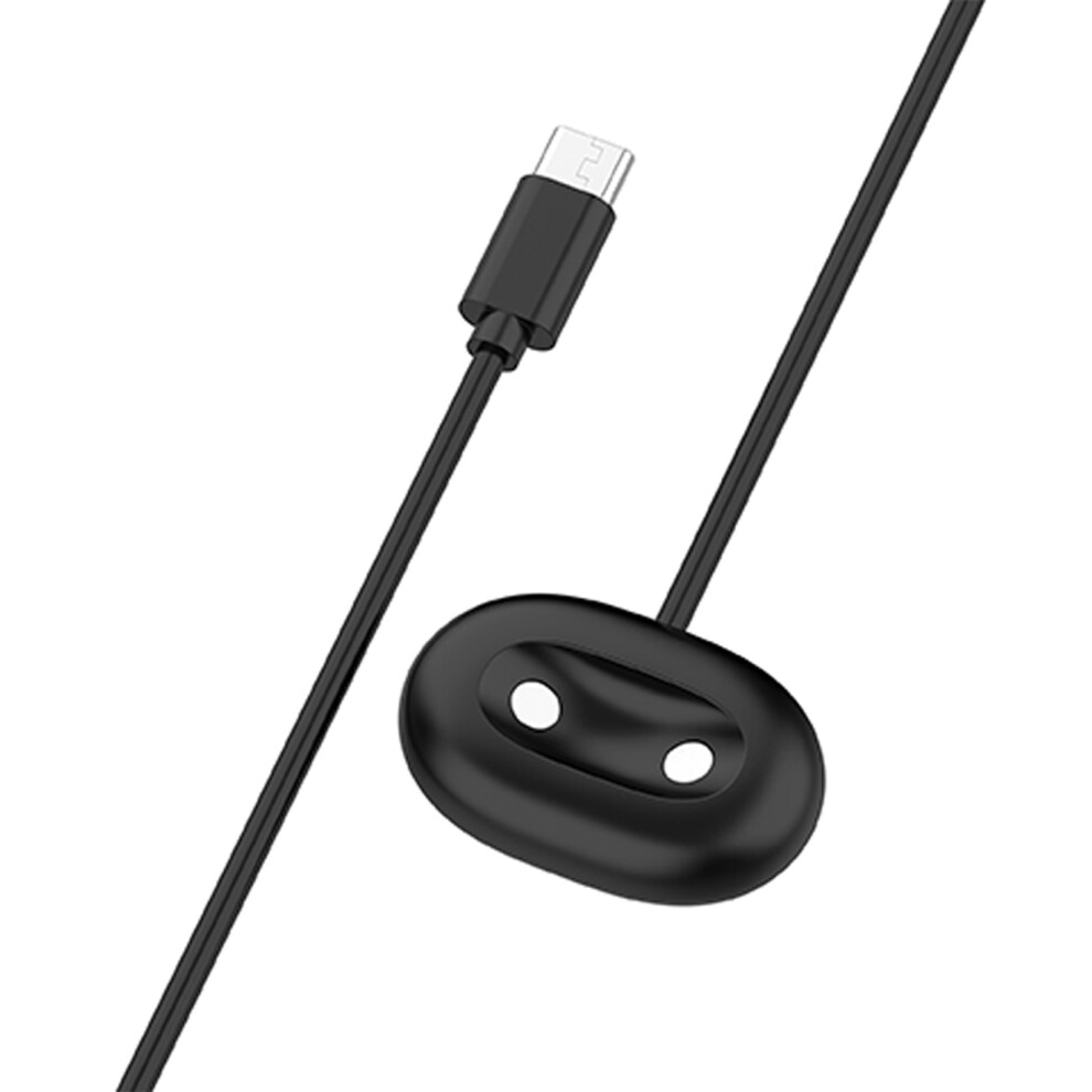 Magnetic Attachment For Wearable Device Rapid Power Transfer Fast Charging Cable Black 7695001123693