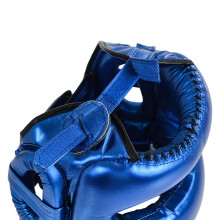 Multifunctional Boxing Helmet with Enhancing Chin Bar and Shock Absorption Red