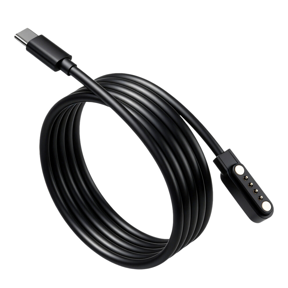 Flexible Magnetic Charging Cord For Note Digital Recorders Pvc Construction 100Cm 7695001129176