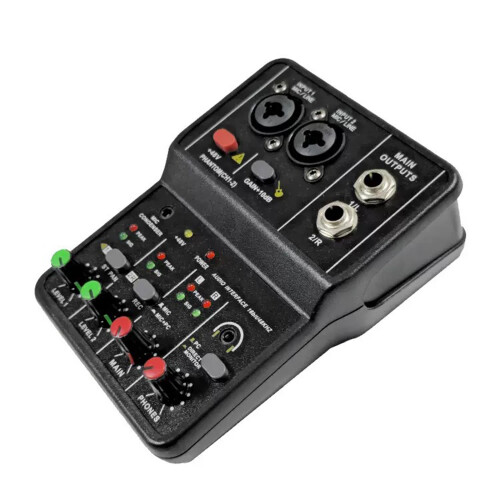 USB Sound Interfaces Sound Card With Sampling For Music Production Recording