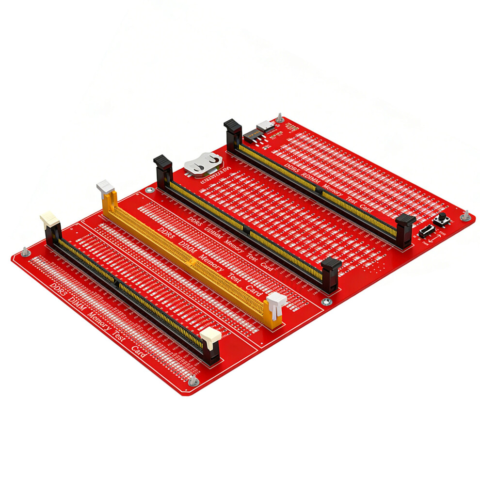 Efficient Ddr3 Ddr4 Ddr5 Udmm Rdimm Memory Tester For Pc And Technicians 7695001130004