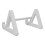 Ergonomic 3D Printed Keyboard Stand Detachable Frame For Mechanical Keyboards White 1