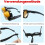 (Black, color_name) Ochelari ochi nebuni 5