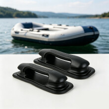 Kayak Carrying Handle Webbing Moulded Kayak Handle Replacements Set Side Black with holes