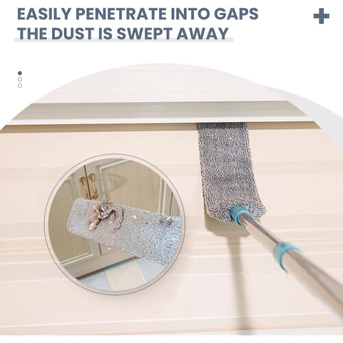 (Set B, -) Retractable Gap Dust Cleaner – Extendable Microfiber Duster for Home 2