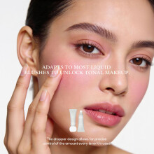 Velvety Smooth Blush Stick Blend Seamlessly Multi Use For Cheeks Lips Eyes White