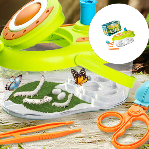 Science Exploration Set For Kids Includes Feeding Clamp Cage Box Whistle 1