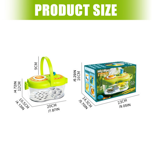Science Exploration Set For Kids Includes Feeding Clamp Cage Box Whistle 2