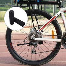 Easyly Install Aluminum Alloys Bike Rear Footrest for Most Standard Bicycles Black
