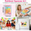 (Set C, -) Sateenkaari puristus taide setti 5