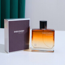 French Men Perfume, Long Lasting Fresh Natural Scent, Elegant Marine & Woody Fragrance for Daily Wear
