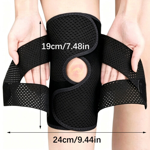 Reinforced Knee Holder For Active Routine Biking Strength Training M