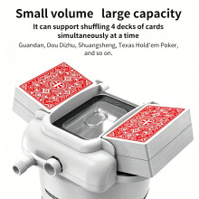 Efficient Manual Card Shuffling Mixer Portable Hand Crank Card Shuffling Machine