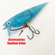 2Lots Realistic Diving Minnows Lures With Triples Hook High Performances As picture B