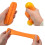 Fried Dough Stick Shape Silicone Squeeze Toy Hand Therapy Exercise Device 6 1