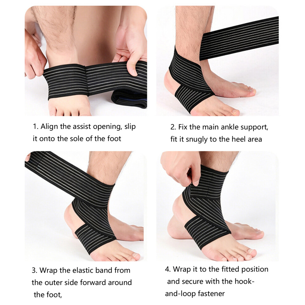 4Pcs Knee Elbow Support Wrap Sports Safety Brace Guard For Men And Women Color