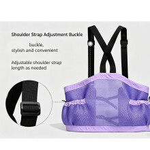 Adjustable Chest Pack For Outdoor Fishing Hiking And Daily Wear Yellow