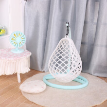 1/12 Scale Doll House Furniture Hanging Swing Chair Model Figure Scene Furniture A