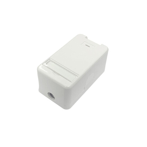 Lanview Surface mount box for 1 x RJ45 jack 2