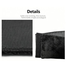 Ergonomic Wheelchair Armrest Pads In achromatic For Long Sitting time Black
