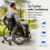 Quick Release Wheelchair Safety Kit 22mm strong Stainless Steel Structure 5