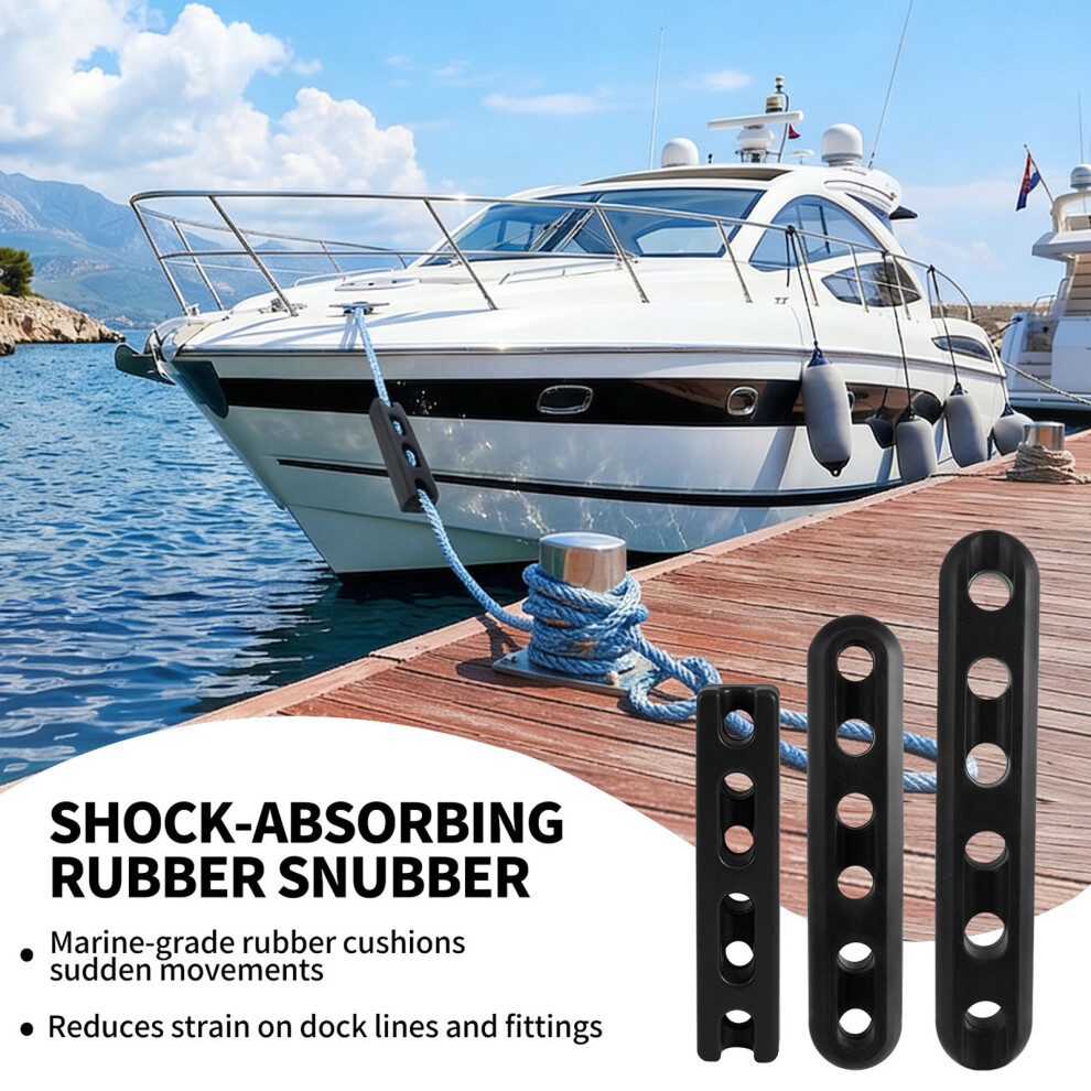 Protective Rubber Boat Mooring Snubber Prevents Hull Damage During Mooring S 7754004618343