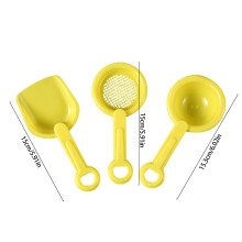3PCS Sand Clay Tool Set Safe Beach Sand Play Snow Tool Toy with Shovel For Kids