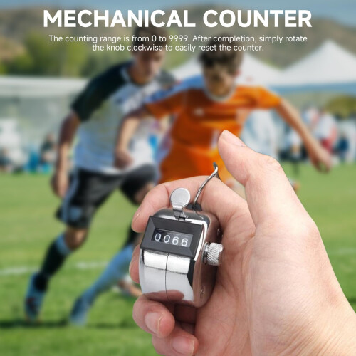 2PCS Hand Tally Clicker Counter with 4-Digit Display with Easy Operation 2