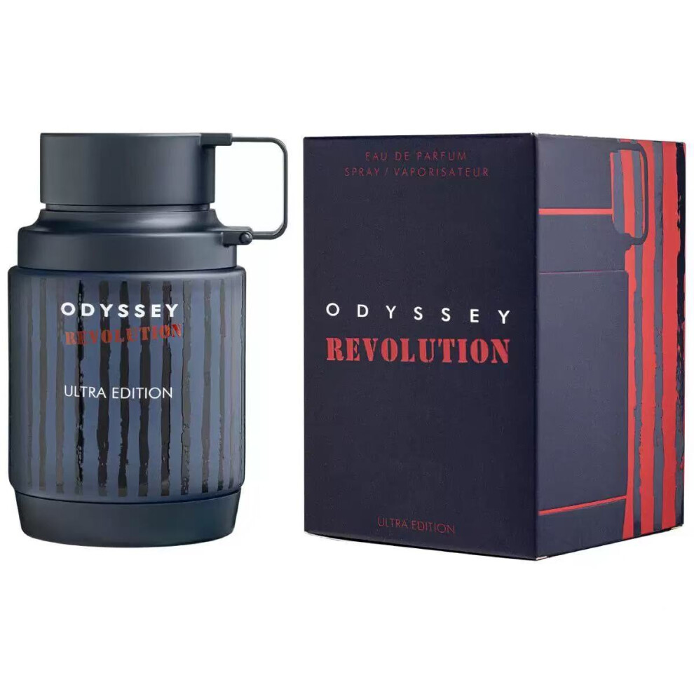 Premium Oriental Perfume Voyage Revolution Ultra Edition EDP 100ml (3.4 fl oz), Fougere Oriental Woody Fragrance for Men