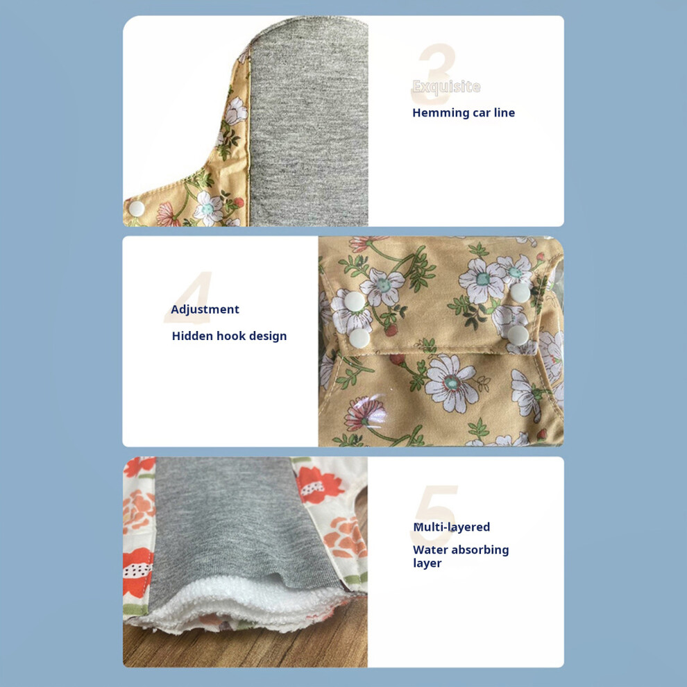 Soft Enhances Incontinence Pad For Women Leakage Protection five slices 18x18cm