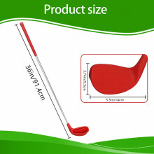 Kids Golf Club Stainless Steel Light weight Golf Putters Golf Playing Supply Red