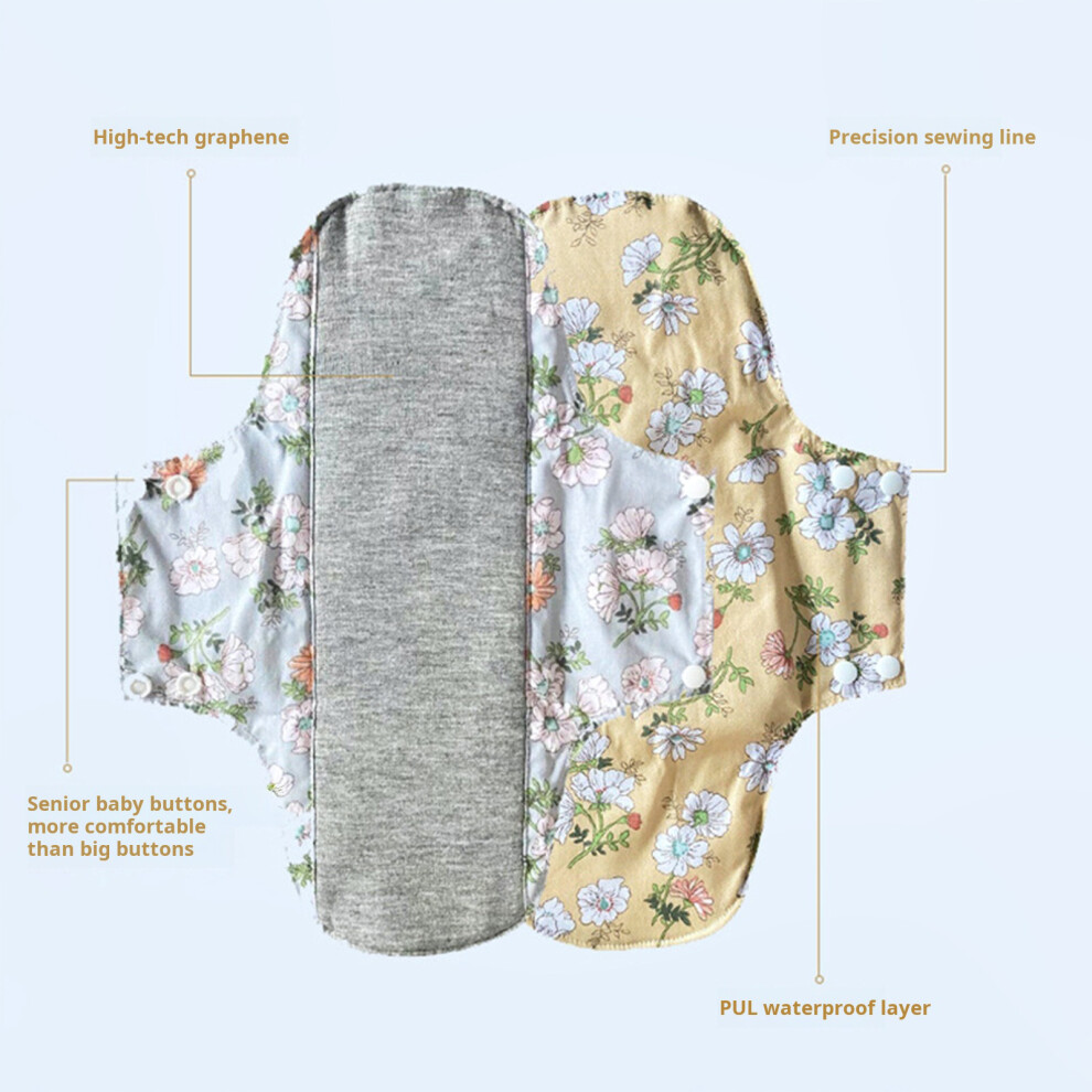 Thin Enhances Incontinence Pad For Active Women All Day Dryness Leak three slices 20x23cm