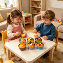 Tiny Dessert Model Crafted For Dollhouses Scene Creative Crafts for Role Play Cupcake1