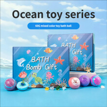 Pack Of 12 Surprise Bath Ball With Hide Animal Toy Easter Gift For Kids