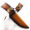 Hand Crafts Leather Blade Cover Cutter Sheath Strong Construction For Fixed L 1
