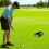 Golf Ball Automatic Return Machine, Putting Cup for Indoor Outdoor 6